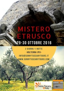 Mistero Etrusco - Volterra 29/30 ottobre 2016